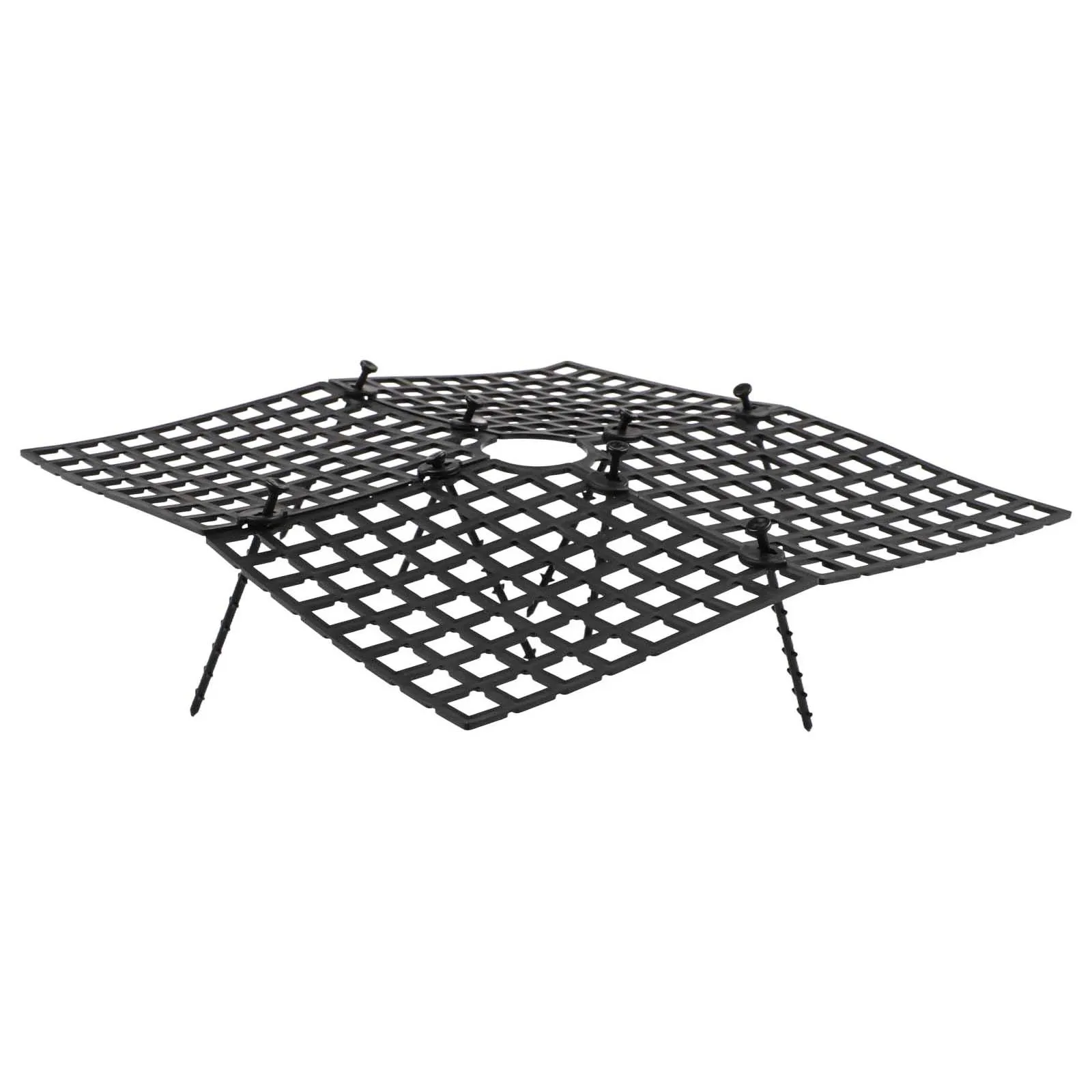 

3 шт., крышка для цветочного горшка для сада и дома, 30 см, черный кофейный цвет, квадратная сетка, защитная крышка для наружного садоводства в помещении