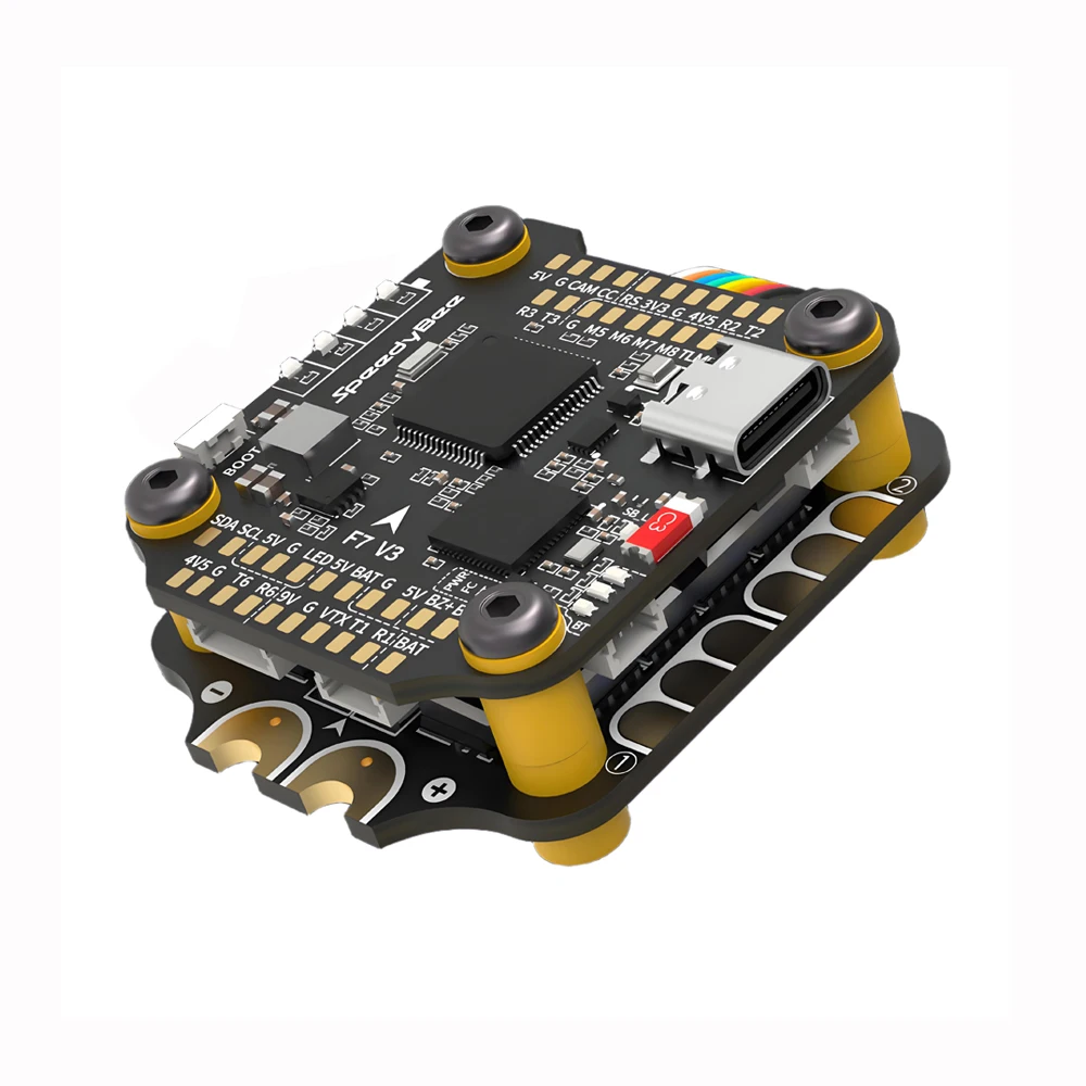 SpeedyBee F7 V3 F7V3 BL32 50A 3-6S Flight Stack (F7 V3 Flight Controller And BL32 50A 4-in-1 ESC)
