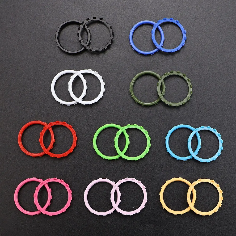 Parti di ricambio per anelli di accento per levetta da 2 pezzi per Xbox One Elite Series 2 Controller Anello decorativo per levetta con accento analogico