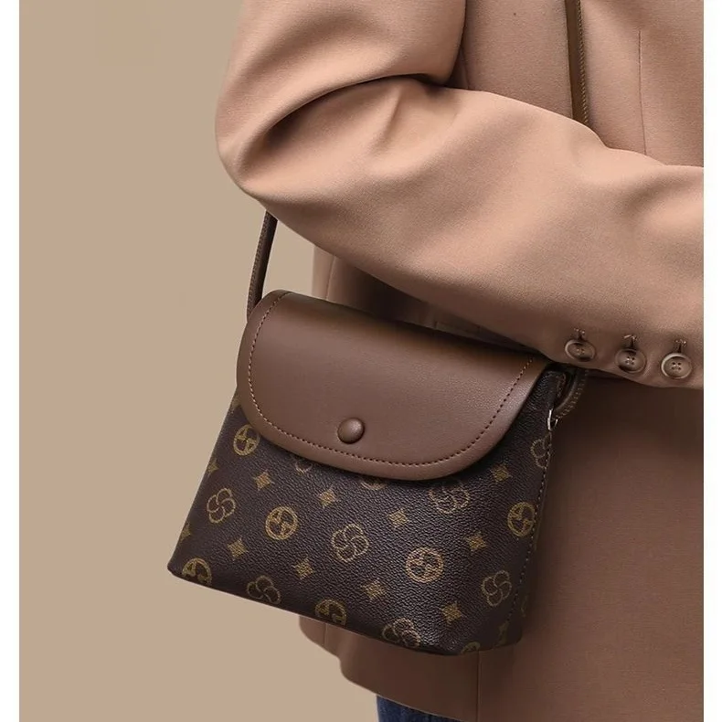 حقيبة يد نسائية جديدة موضة حزام قابل للتعديل ركاب ريترو حقيبة ساعي المرأة فليب حقيبة الهاتف المحمول #4