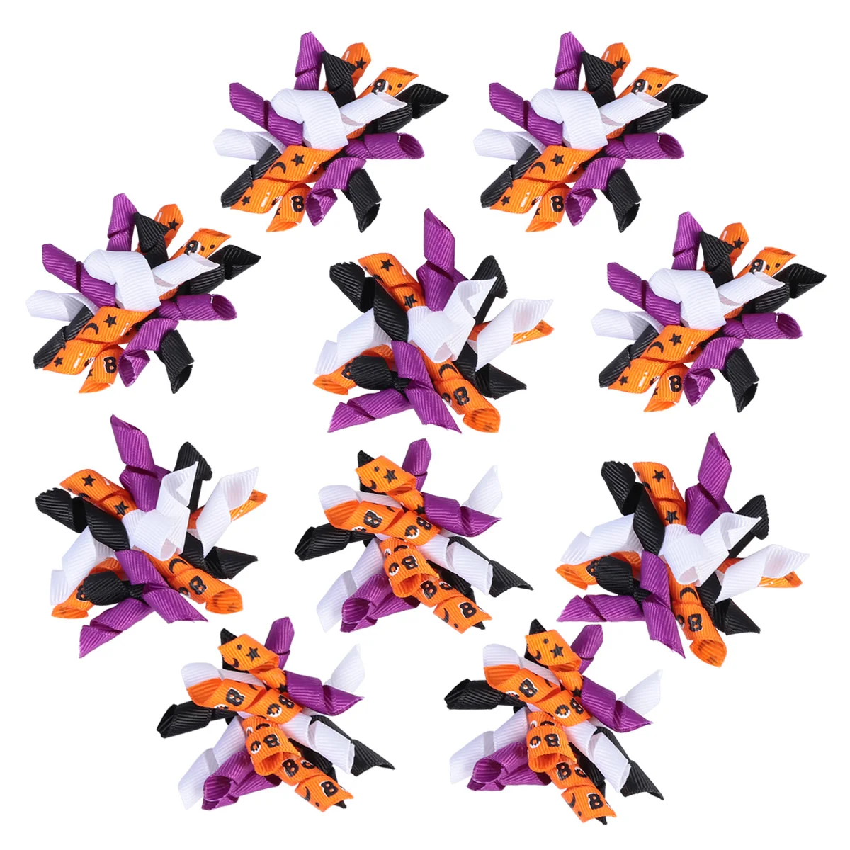 

10 Pcs Headband Pet Dog Decoration Set Hair Ties Grooming Bows for Collar Cloth Puppy