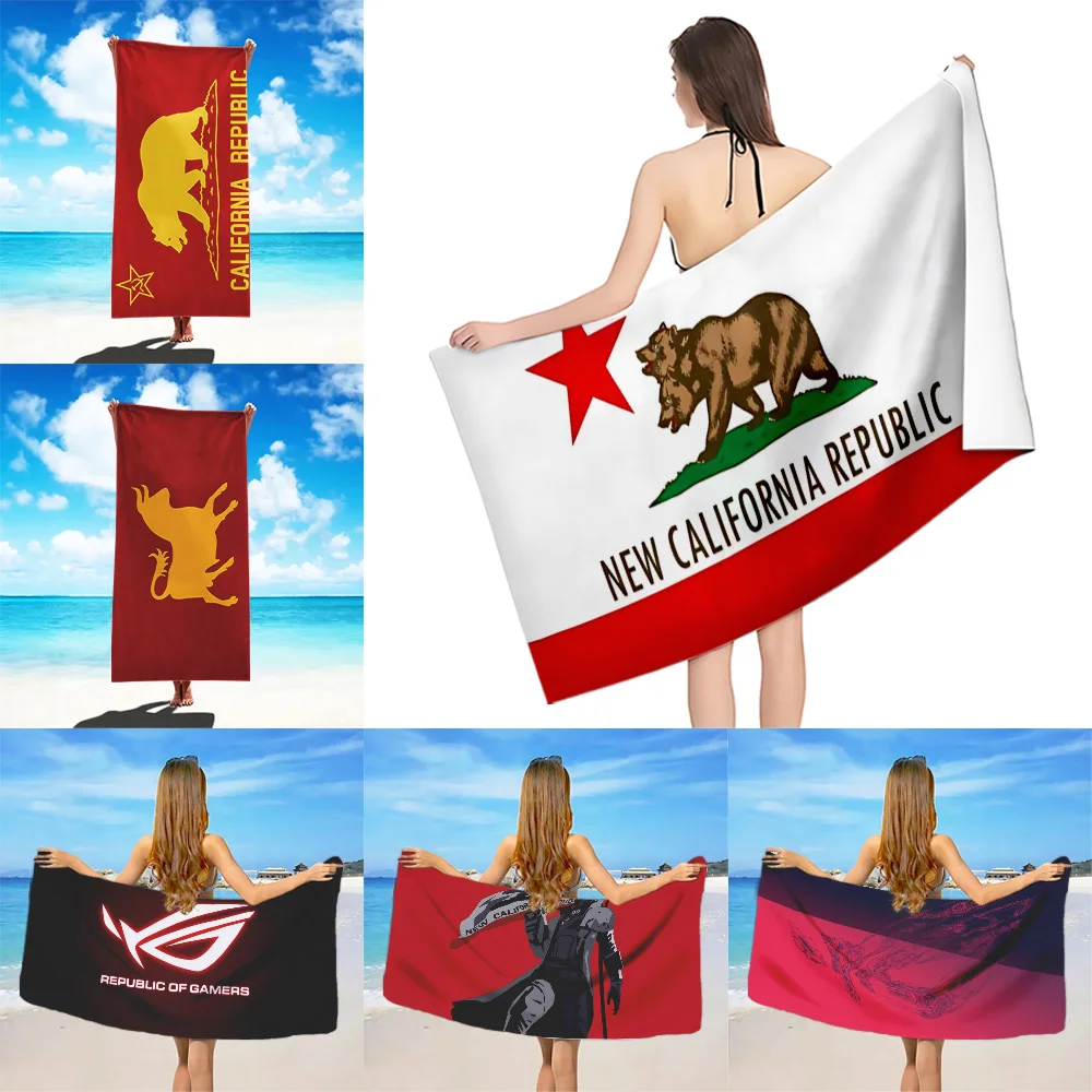 

R-Republic Beach Towel Microfiber Sand Free Quick Dry Soft Sandproof Pool Towels Gift for Women Travel Gym Shower Camping Towel