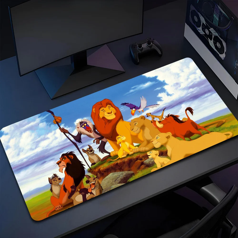 Cartoon The Lion King Simba Non-slip Mouse Pad Suitable For Office Computers Laptops E-sports Game Desk Mats XXL Keyboard