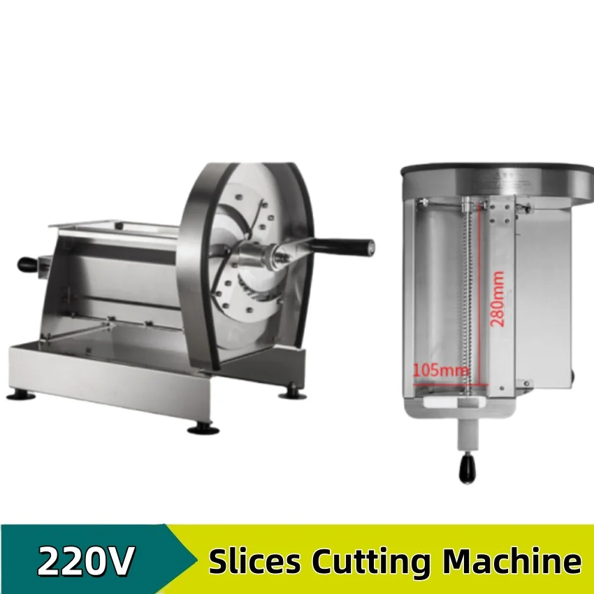 Cortadora Manual eléctrica de acero inoxidable, fácil de limpiar, precio bajo, máquina cortadora de patatas, pepinos, frutas y limón