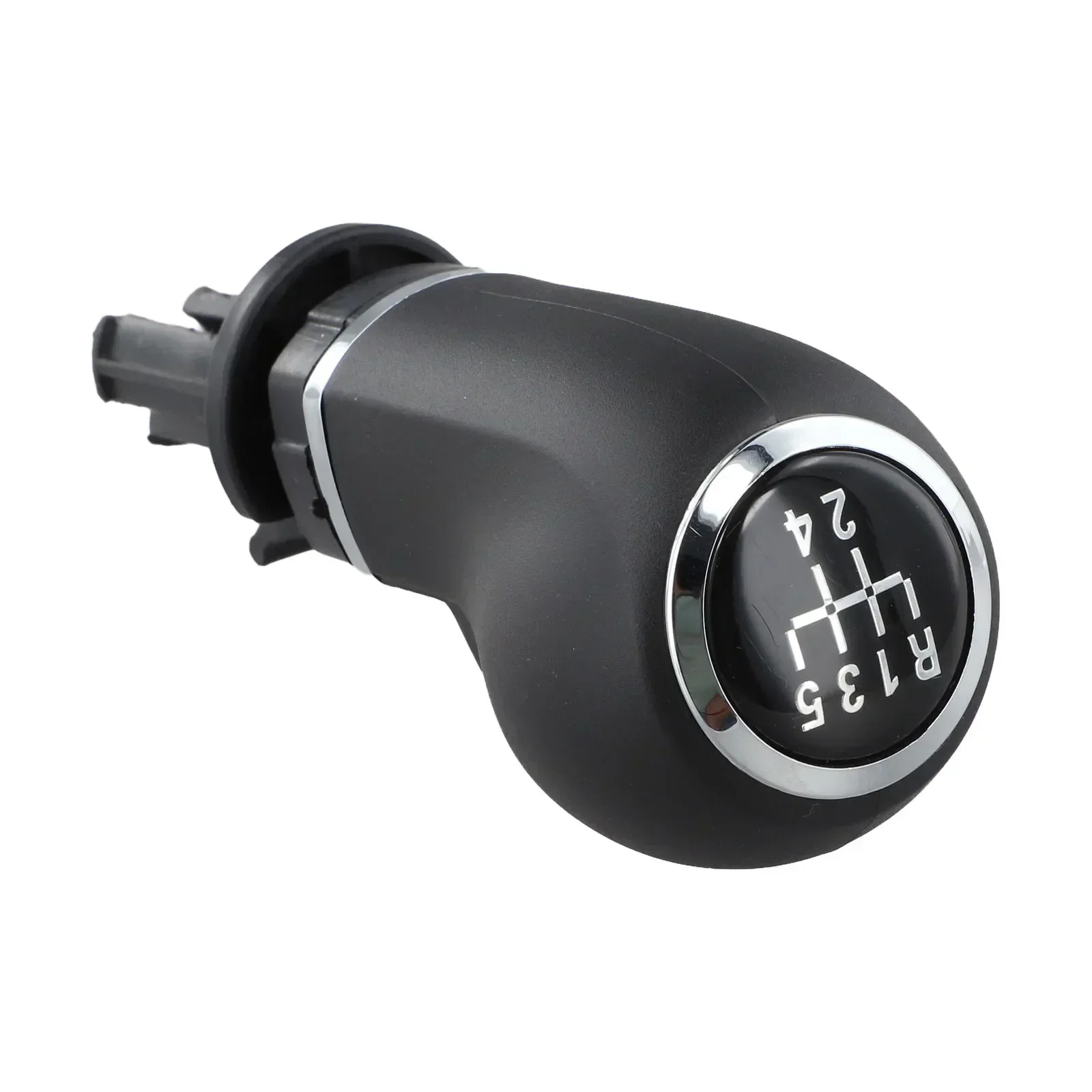 

5/6-скоростной рычаг переключения передач (черный/серебристый): Простая установка, элегантный дизайн, стильный элемент интерьера автомобиля (черный/серебристый)