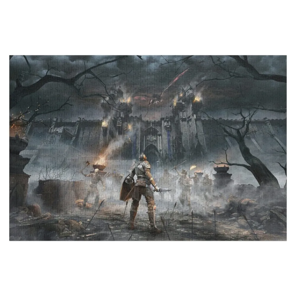

Demons Souls Art Jigsaw Puzzle Custom Name Child Toy Wooden Name Puzzle