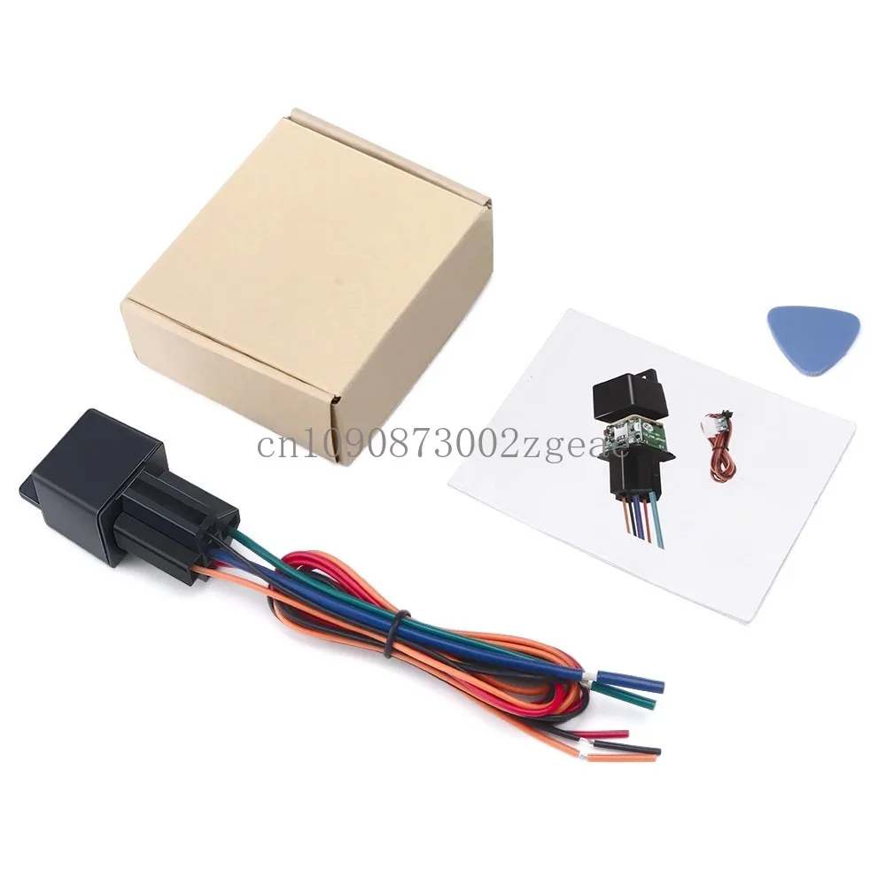 

Relay Gps Car Tracker with SIM Card, MV730 ACC Detection Engine Cut Off Real Time Vehicle Tracking Device