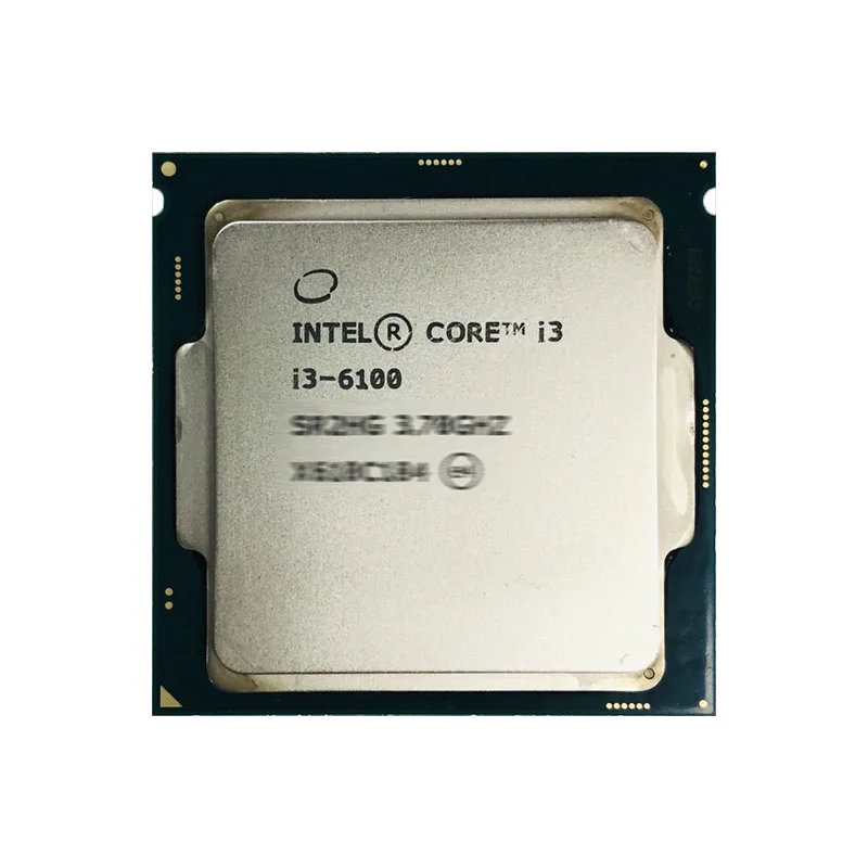 Intel Core i3 6100 Used I3-6100 3.7 GHz 2 cores 4 threads 51W CPU processor LGA 1151