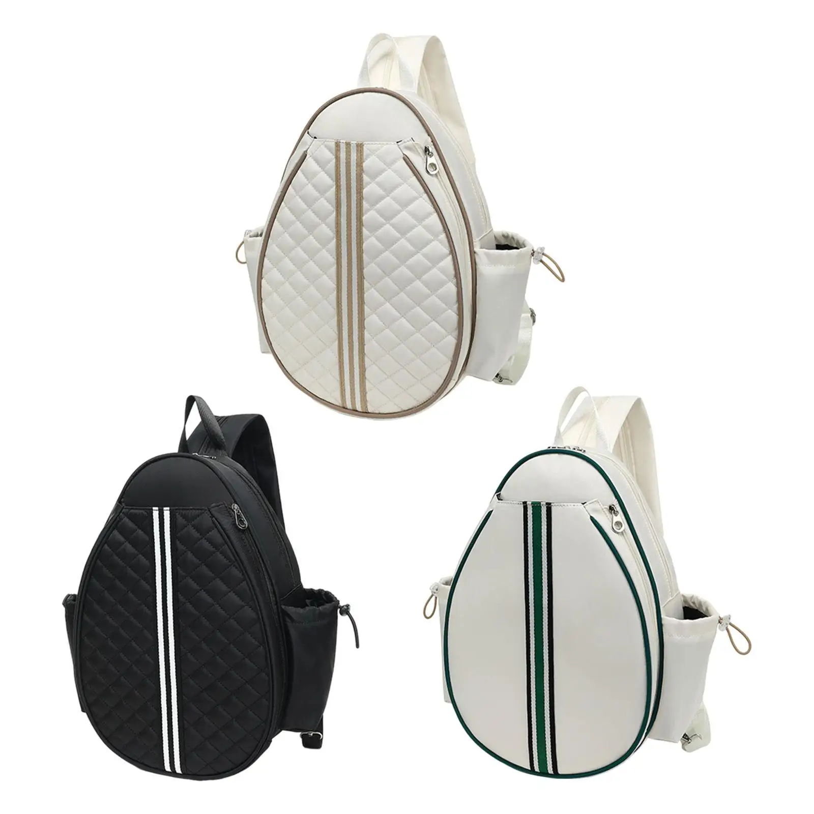 

Tennis Crossbody Bag Backpack Sling Bag Outdoor Pickleball Racket Bag Large