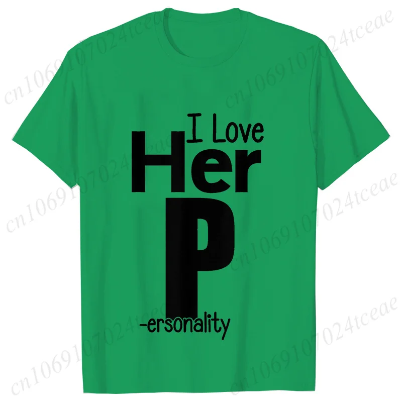 Grappig Valentijnsdag T-shirt voor minnaar paren bijpassende outfits mannen en vrouwen kleding harajuku streetwear korte mouw tees