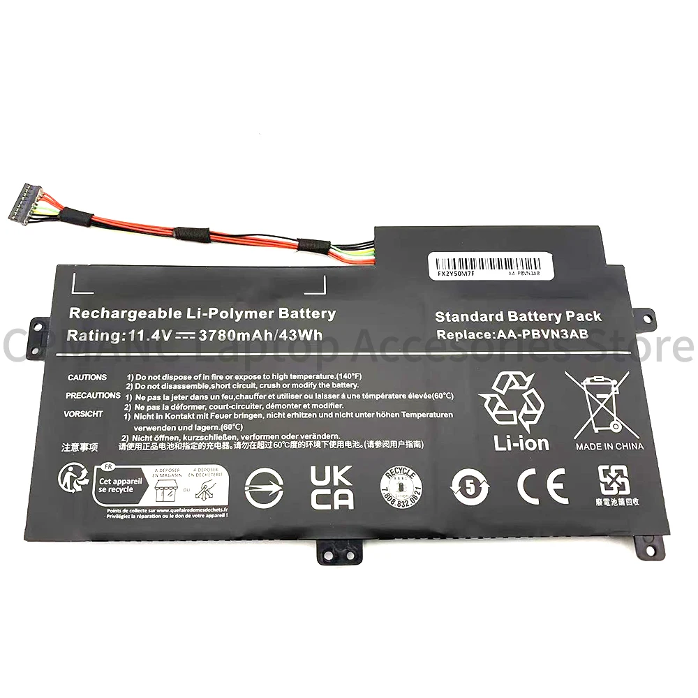CPMANC Laptop battery for Samsung AA-PBVN3AB Np470 NP51OR5E NP510R5E Ba43-00358a NP370R4E Np510 NP370R5E 1588-3366 np450r5e