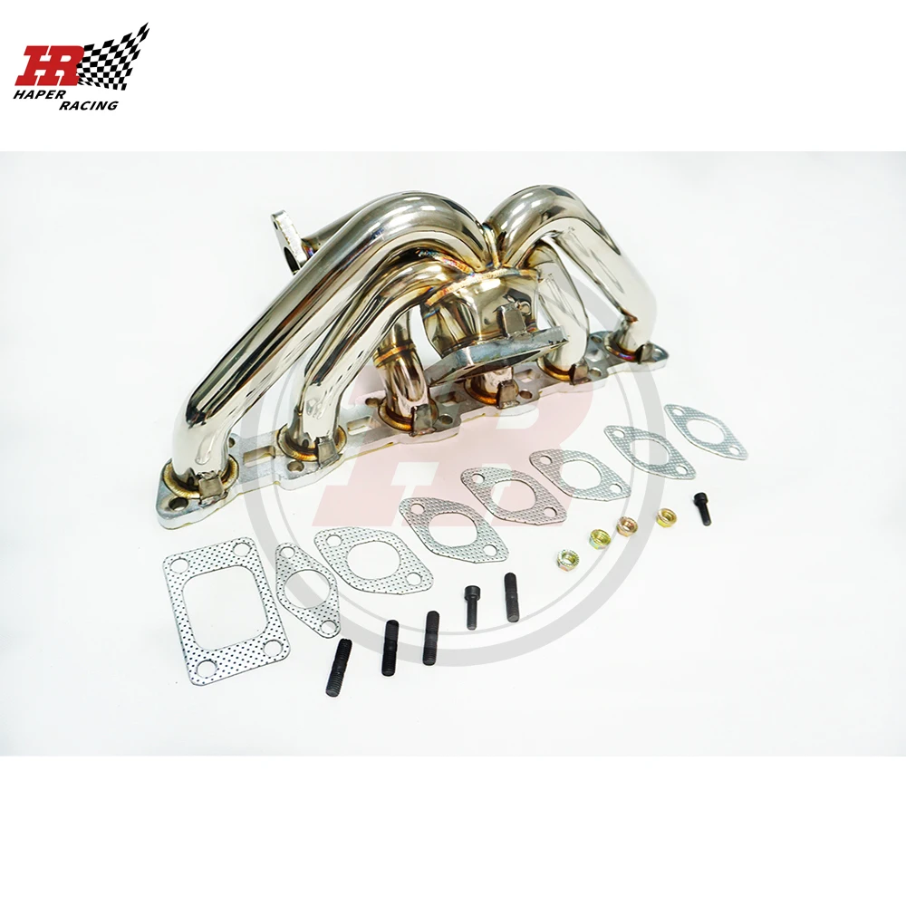 Haper Racing SS321 42mm Top Mount  Exhaust Manifold For R31 R32 RB20DET RB25DET 240sx S13 S14 1989-1999