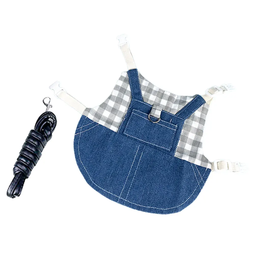 

Rabbit Clothing and Accessories Small Pet Harness Animal Bunny Leash Traction Rope Belt
