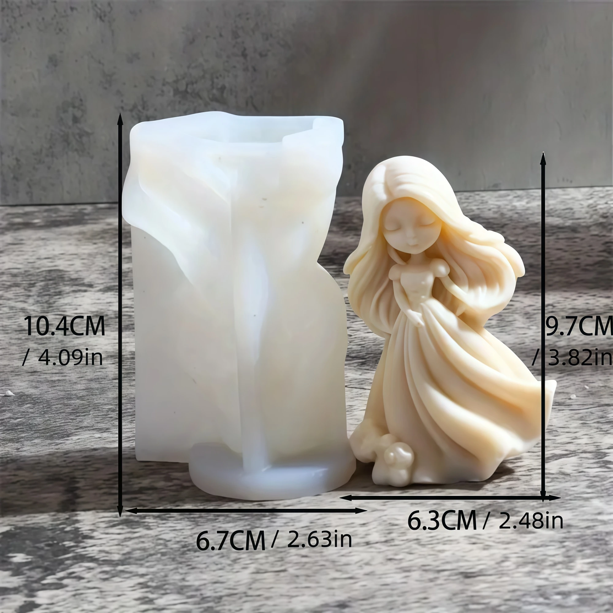3D เจ้าหญิงหวานตุ๊กตาซิลิโคนเท - Soap Making Equipment For Beginners บทวิจารณ์และราคา