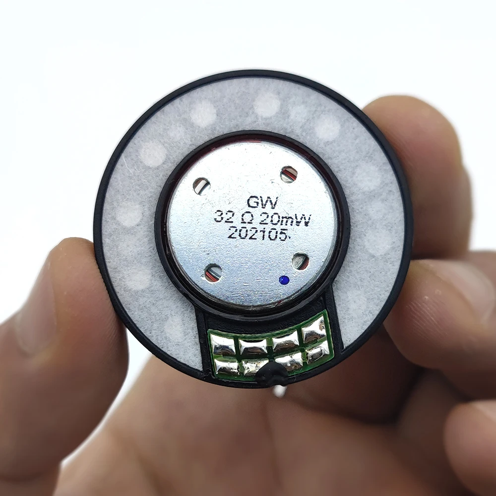 1 زوج DIY بها بنفسك استبدال 40 مللي متر رئيس وحدة سائق إصلاح أجزاء ل KRK KNS 6400 6402 8400 8402 على الأذن الدوائر سماعات