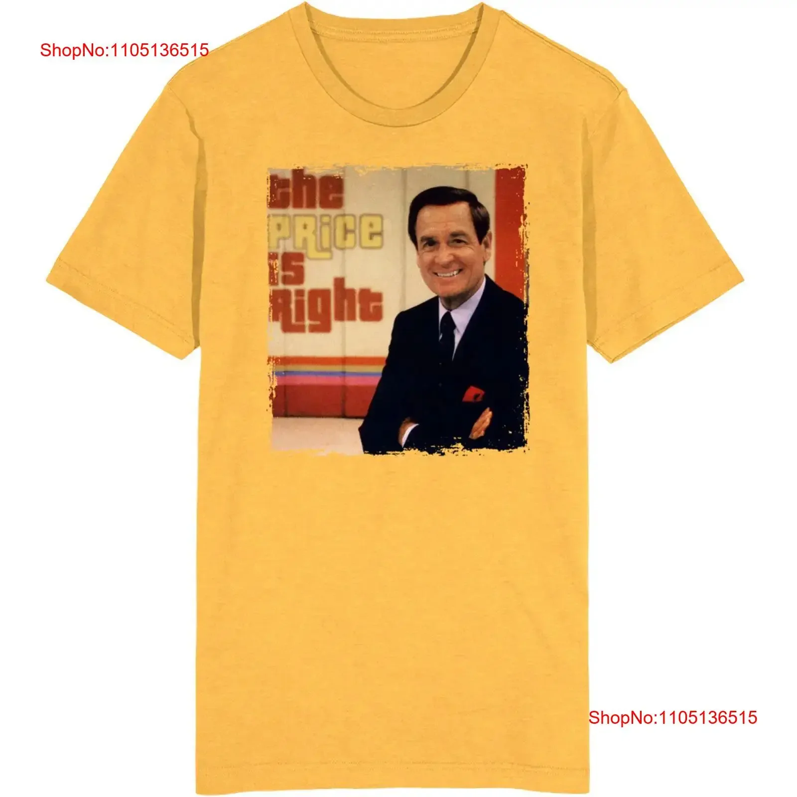 

Bob Barker The Price Is Right T Shirt vintage Washed Versatile homme Soft graphic Comfortable Stylish Unisex Stretched Casual