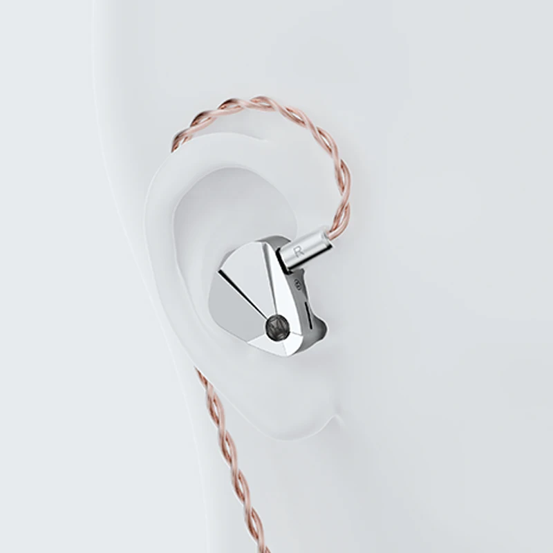 TWISTURA Beta Flagship 11mm Glass Diaphragm Dynamic Wired Earphone with Interchangeable 3.5mm & 4.4mm Plugs