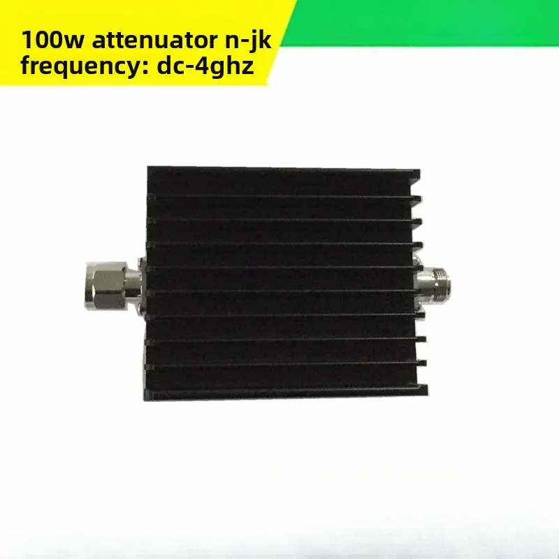 100W N‑Male to N‑Female Fixed RF Attenuator DC‑4GHz 3‑60dB Optional Square Coaxial Attenuator For RF Test