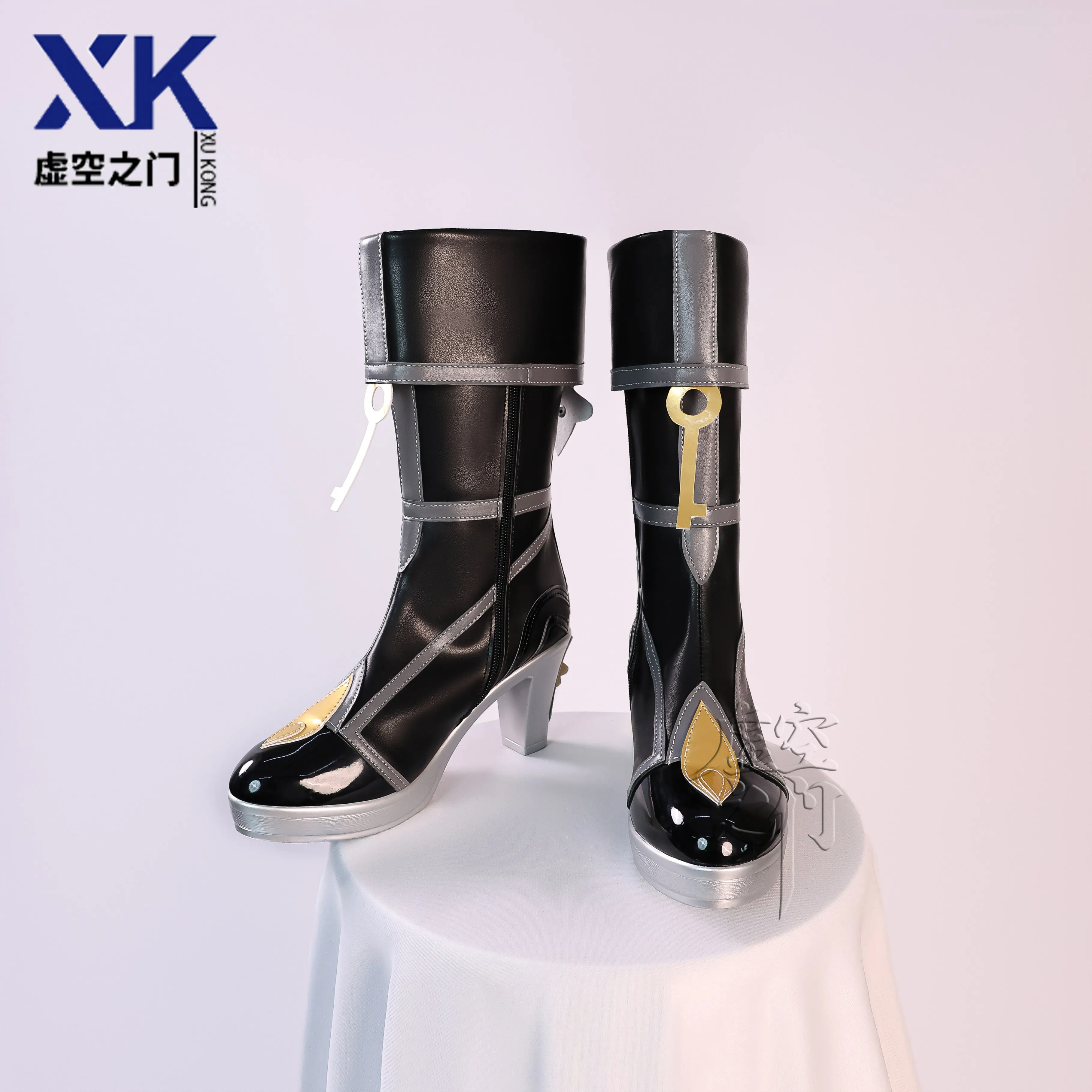 Set Kostum Cosplay Zenless Zone Zero Lucia, Kostum Cosplay Anime, Anting, Wig, Pakaian Pesta Halloween