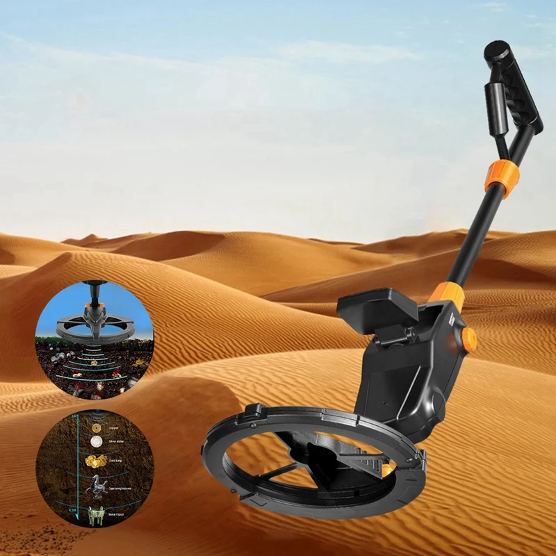 【HOT】2X MD1008A كاشف المعادن تحت الأرض الذهب والفضة والمجوهرات الكنز البحث المكتشفون مقاوم للماء الكنز أداة الباحث عن المعادن