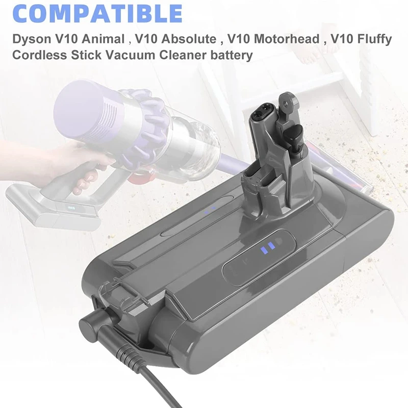 Substituição do carregador para Dyson, sem fio de alimentação de vácuo, V10, V15, 30.45V, 1.0 A, Promoção