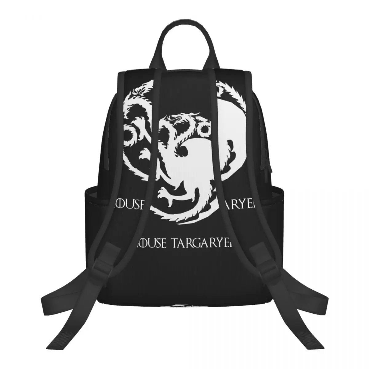 Game Of Thrones House Targaryen (4) Student Backpack School Bag Hiking Travel Daypack for Boys Girls Bookbag Shoulder Bags