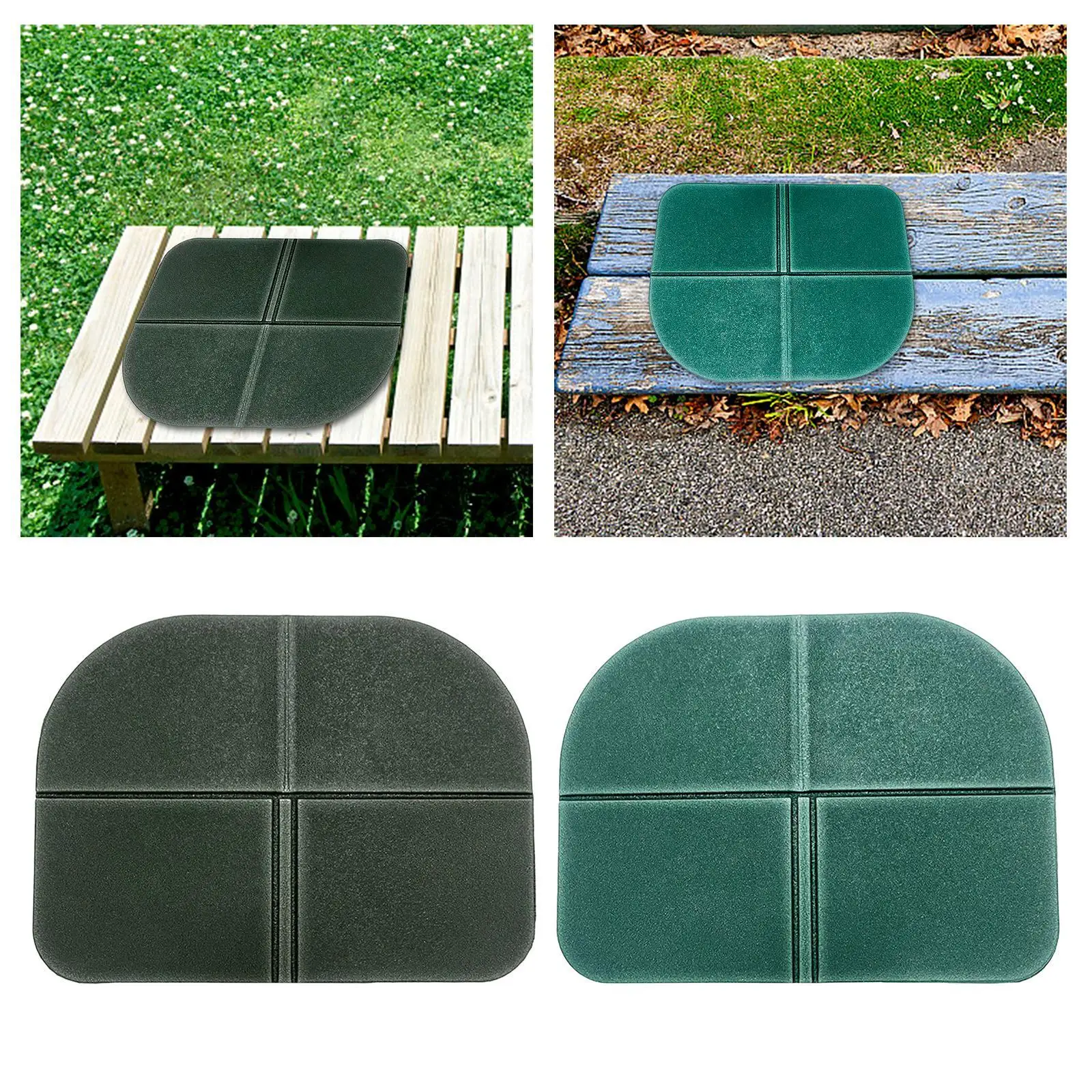 Foam Seat Pad Camping Seat Cushion Kneeling Pad Multipurpose Ultralight Folding Sit Mat for Travel Backpacking Fishing Garden