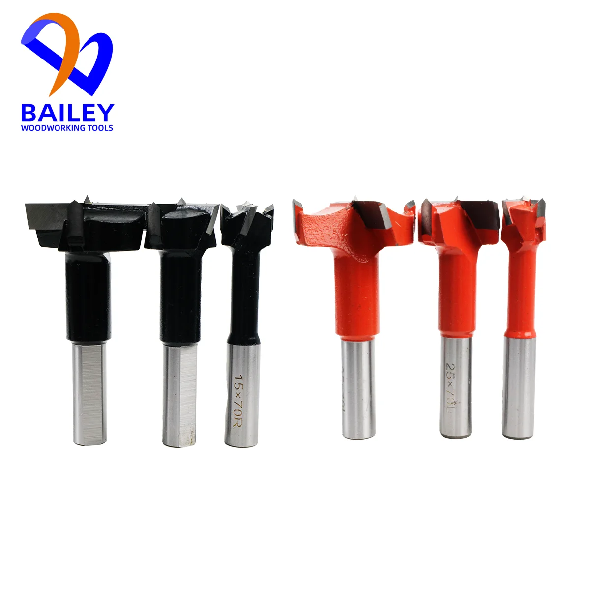 BAILEY 1PC 57/70mm 4 Flutes Drill Bit Tungsten Steel Alloy for CNC Engraving Machine Power Tool Woodworking Tool