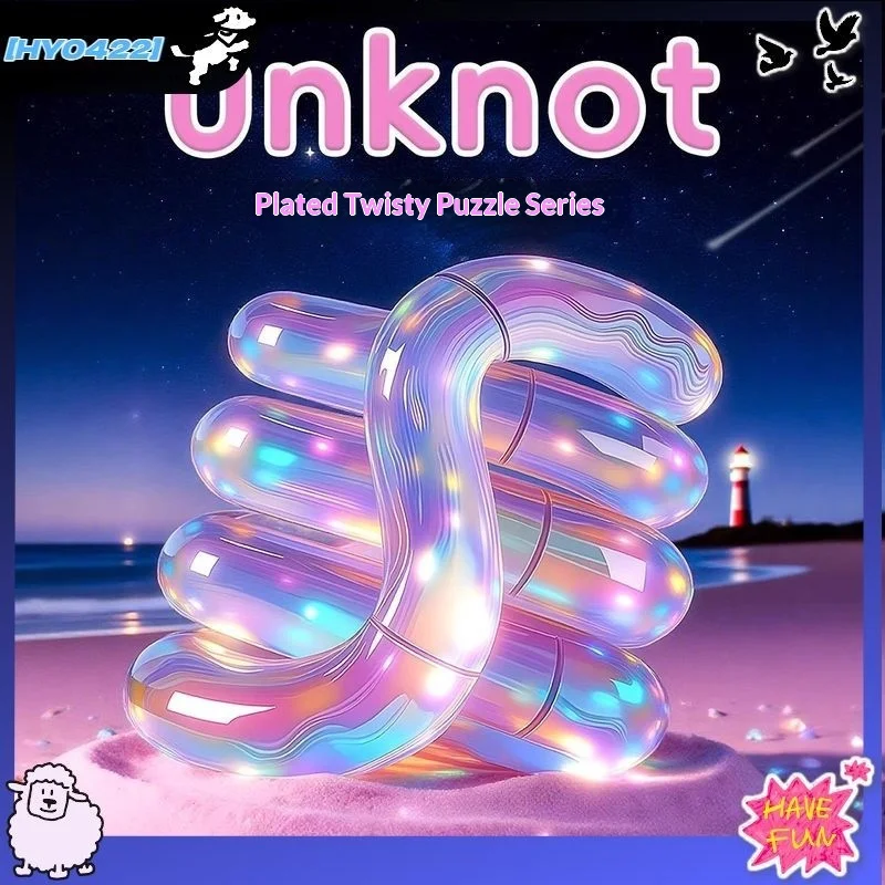 

Электролитическая антистресс-игрушка Unknot: меняющая цвет, светящаяся, термочувствительная, для снятия стресса и улучшения концентрации внимания для взрослых и офиса