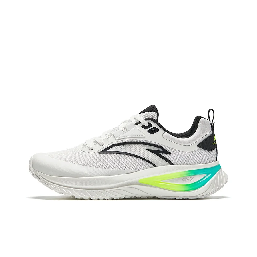 Anta Travel PG7 Low top Running Shoes Men's Papyrus White Black 112635519R-1