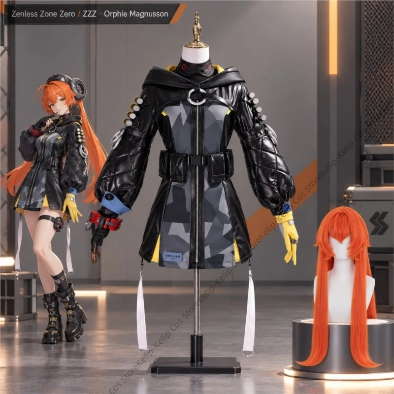 zenless-zone-zero-orphie-magnusson-cosplay-costume-obol-squad-uniform-coat-full-set-halloween-carnival-party-suit