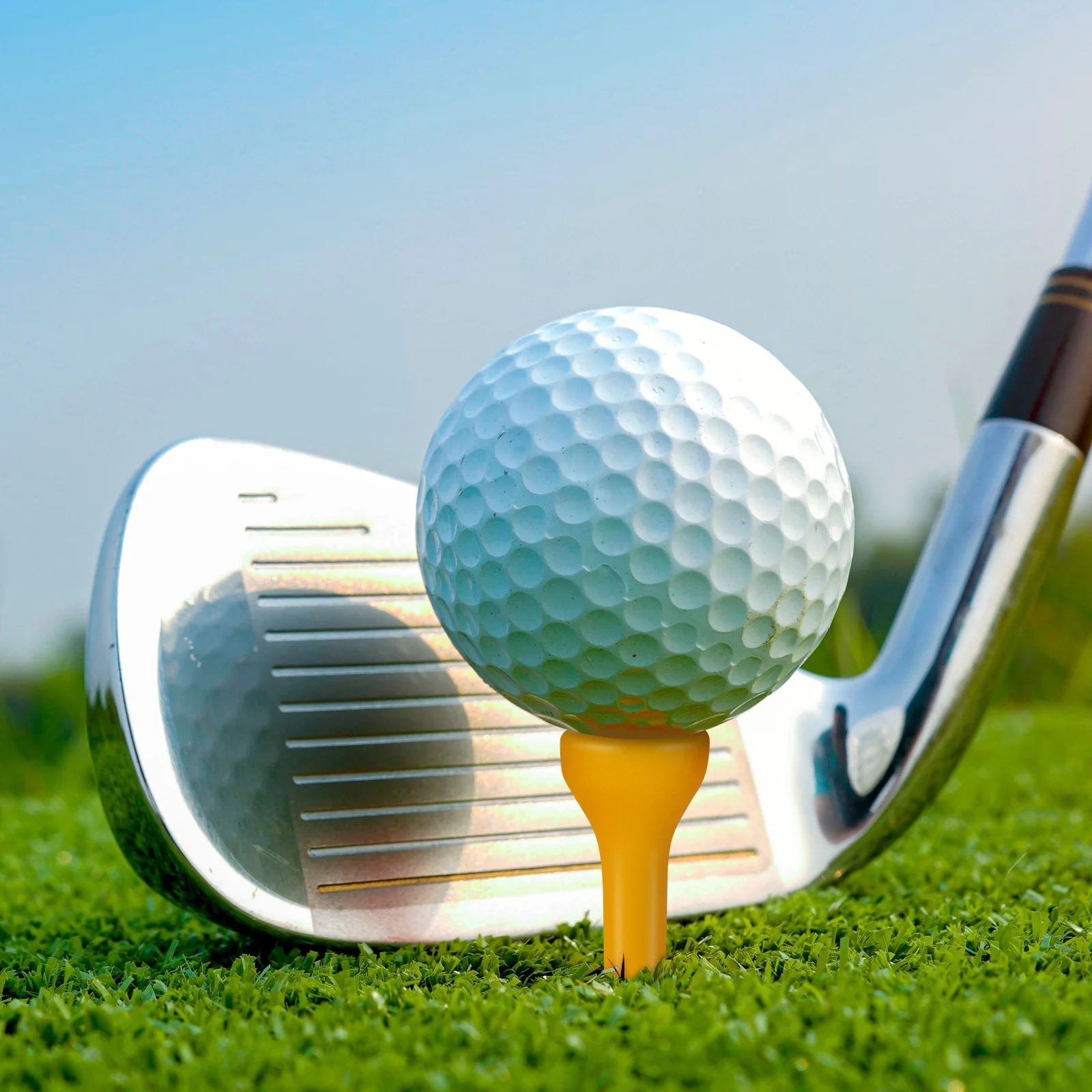 

100 Pcs Golf Tees Durable Assorted Sizes – Unbreakable White Colors Bulk Accessories