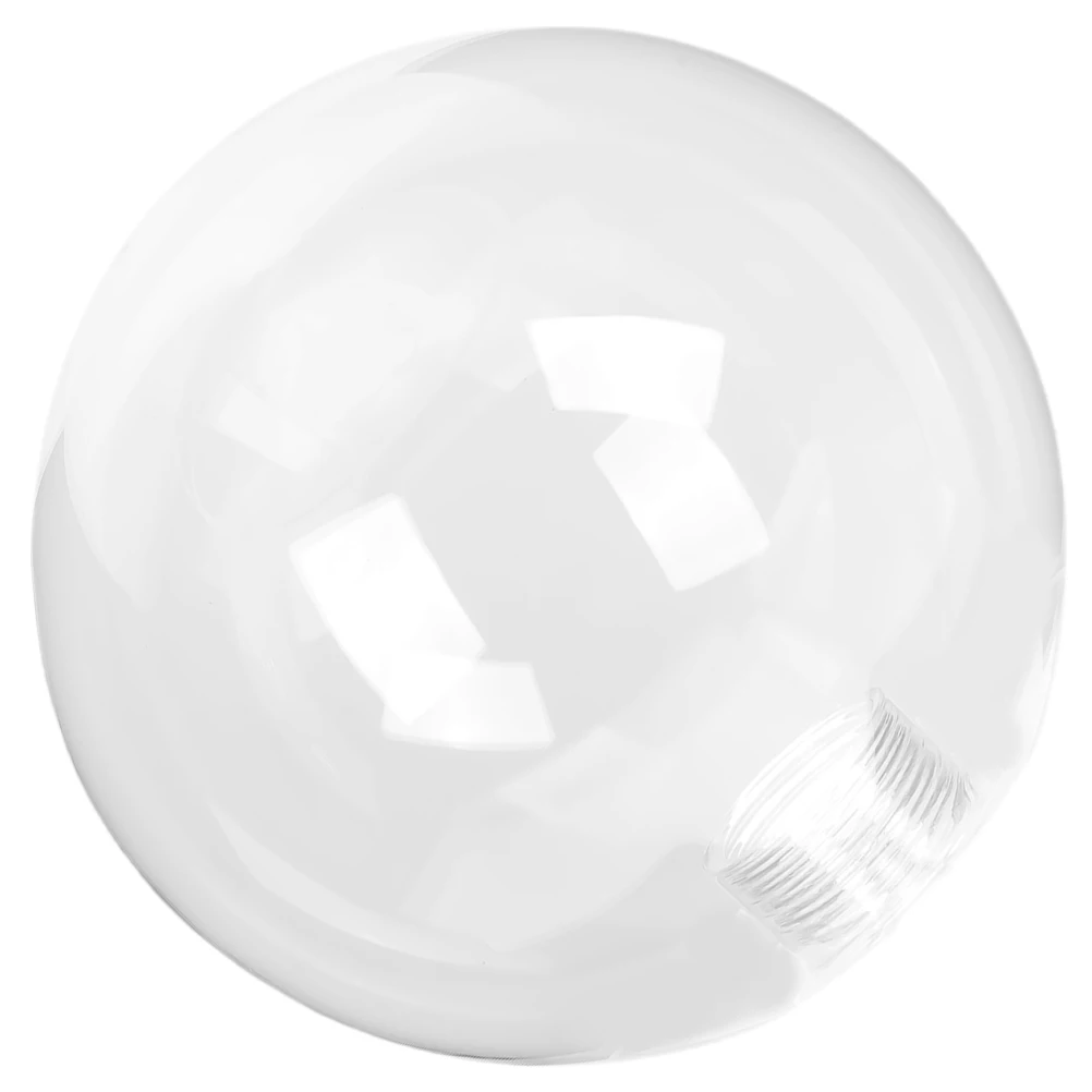 

Glass Lampshade for Bulb Clear Ball Shades Rounded Light Cover Globe Chargeable Fixture