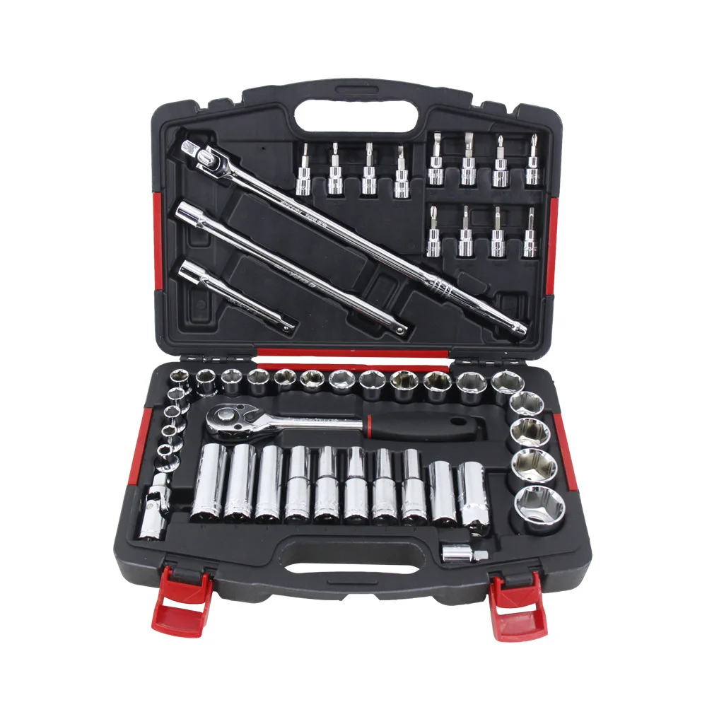 

48 pieces 12.5MM metric sleeve set machine repair tool set E1218