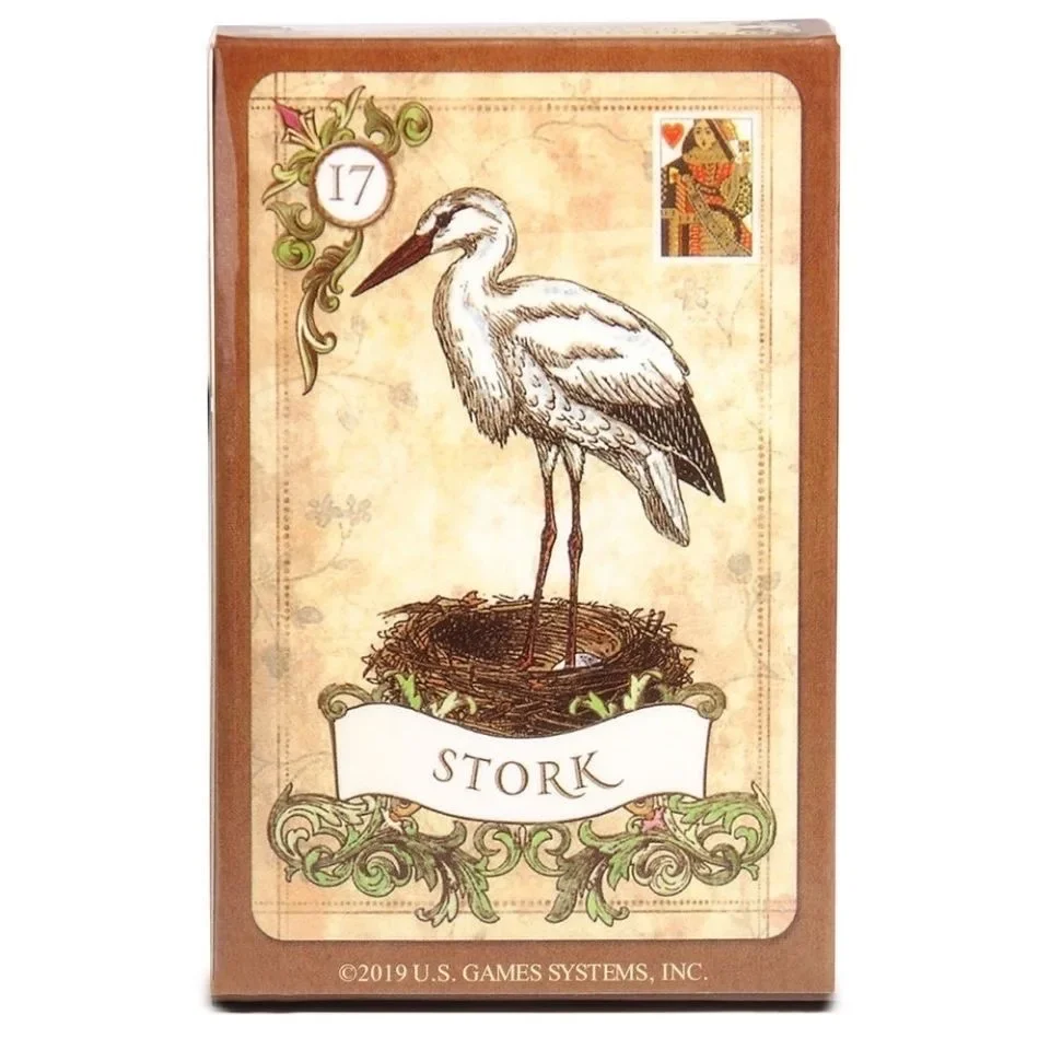 Fast Ship Old Style Lenormand Fortune-Telling Cards English Version A 38 Oracle deck Divination Fate Borad Games Playing cards