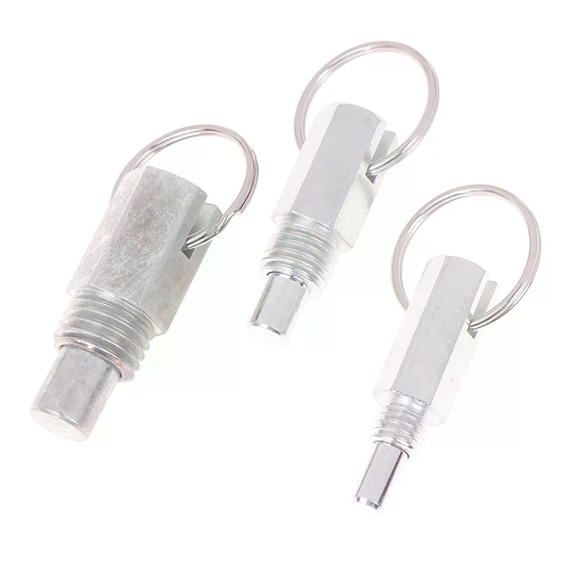 Spring Pull Buckle Positioning Bolt Limit Pin Set 5mm for Stage Bracket Lift Pull Ring Pin Portable Tool