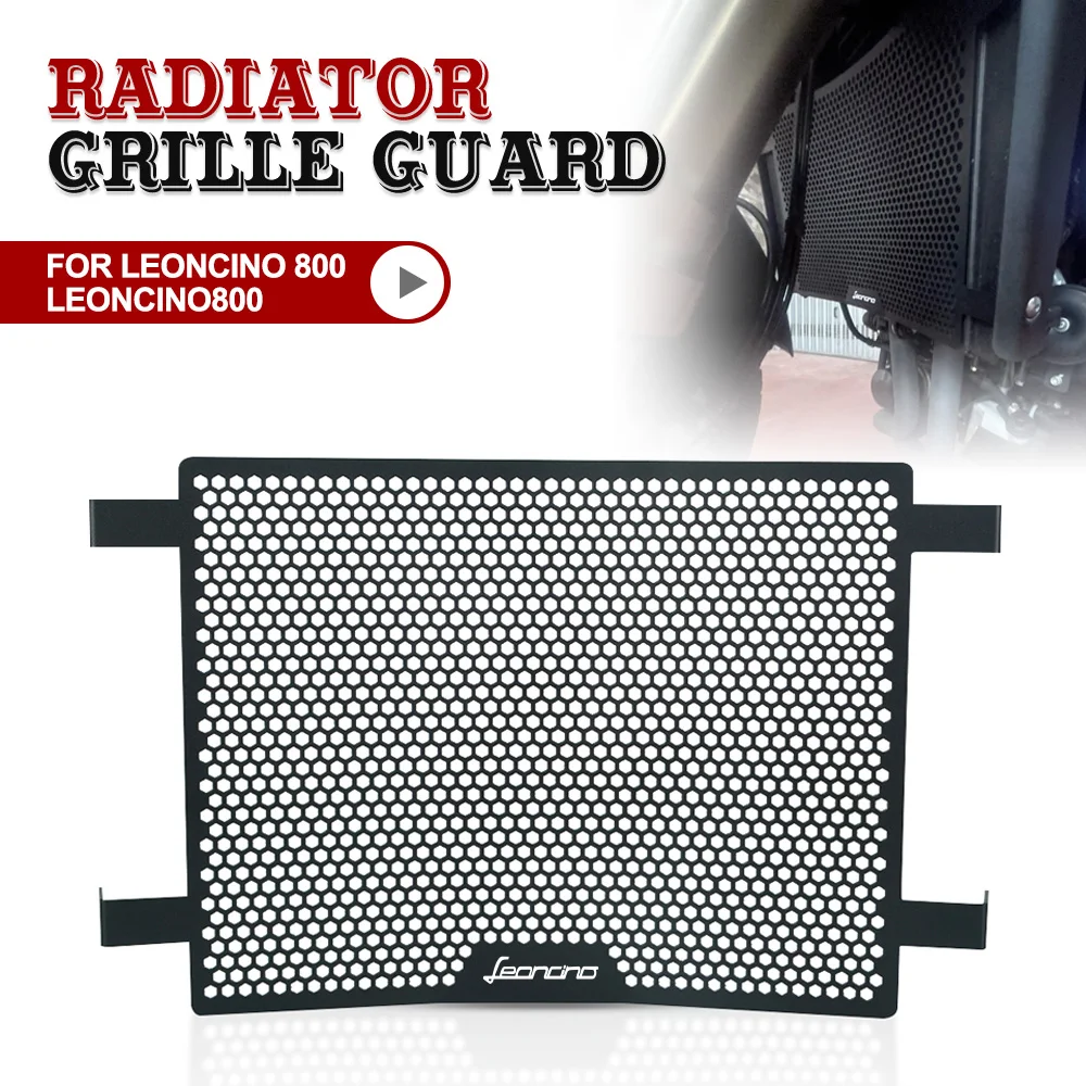 

For Benelli Leoncino 800 Leoncino800 2020-2021-2022-2023-2024 Motorcycle Engine Radiator Grill Guard Oil Cooler Cover Protection