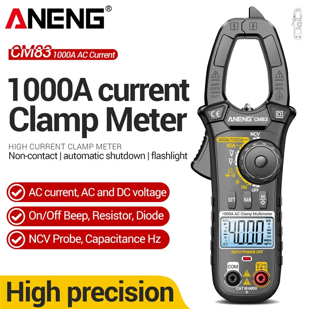 Aneng CM83 Clamp Mu…