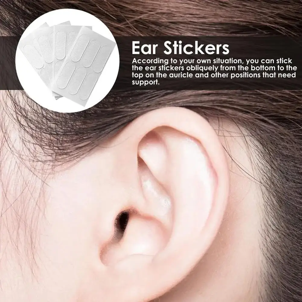 Reuse Genie Ear Stickers Shape Shaping Correction Ear Photo Stickers Genie Taking V-shaped Support Face Stickers Ear F2k6