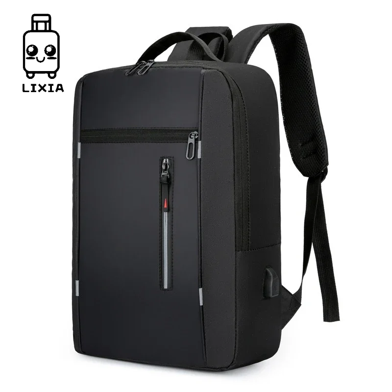 

Waterproof Oxford Laptop Backpack for Men 15.6 Inch USB Charging Business Travel School Backpack High Capacity