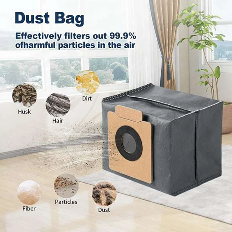 JDZD-Сменные аксессуары для Eufy X10 Pro Omni, детали пылесоса, основная щетка, тканевая швабра, боковые щетки, HEPA-фильтр, мешки для пыли