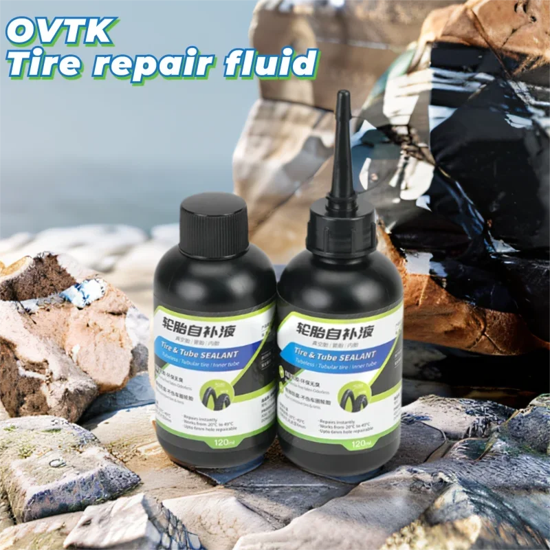 OVTK 120ml Bike Tire Sealant MTB Fetal Repair Fluid Anti-corrosion Anti-freezing Explosion-proof Sealant for MTB Road Bike