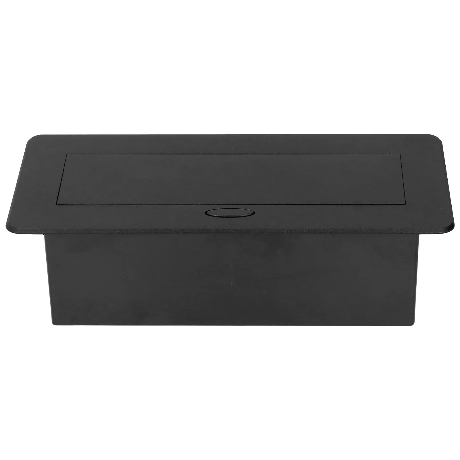 Power Socket Slow Opening Waterproof Modern Recessed Power Strip Desk Outlet with USB Charging Ports for Home Office