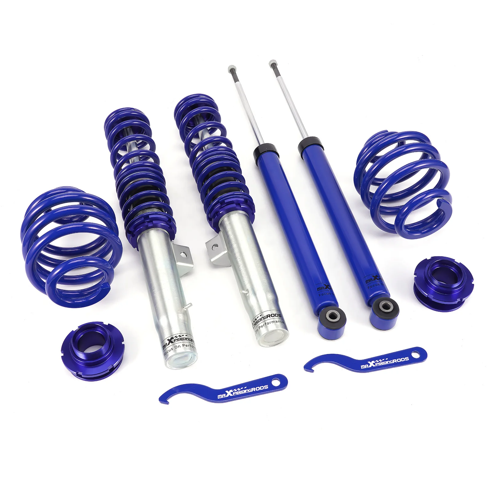 4pcs Coilovers Lowering Shock Kit for BMW E46 3 Series Saloon 316i 318i 320i 330d 325