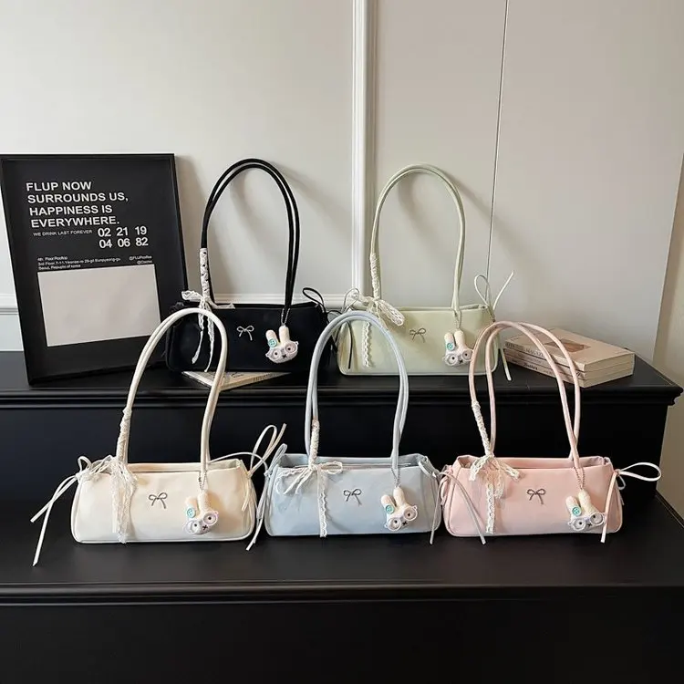 

Корейская нишевая сумка через плечо Fresh and Sweet 2026: Новая высококачественная простая городская женская сумка, модная модель