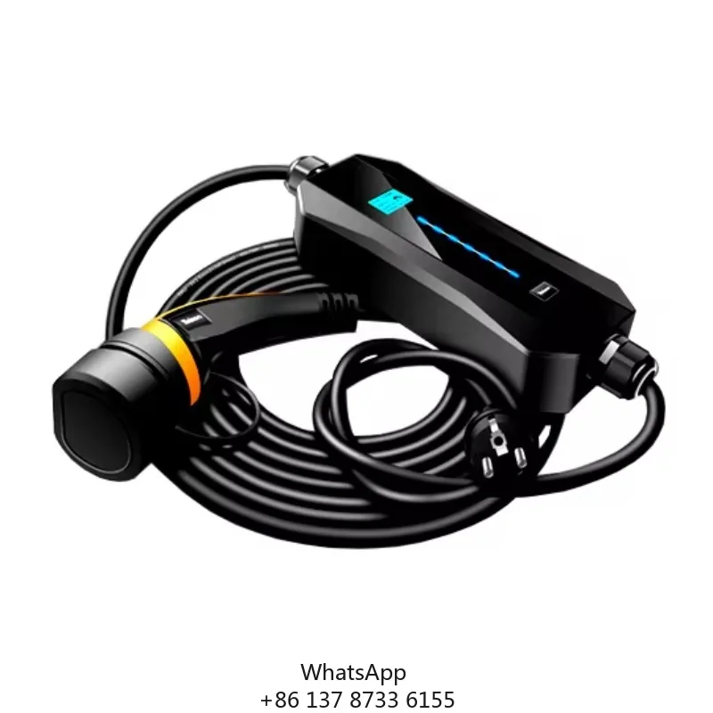Sae J1772 Quick Intelligent Chademo Ccs2 Home Vehicle Smart 7.4kw Ev Charging Station Portable Electric Car Charger