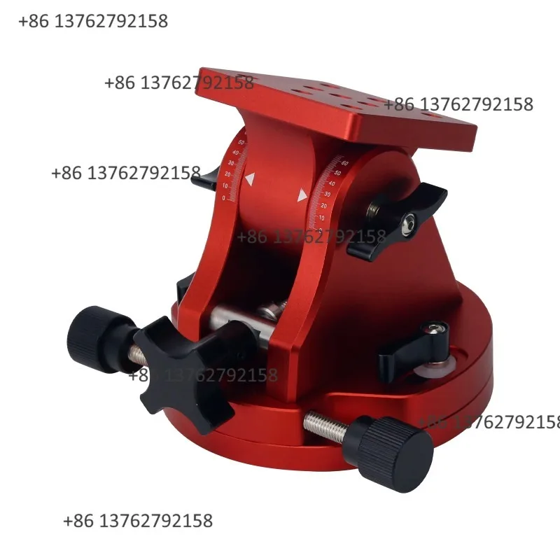 Xingye New‑Model Equatorial Mount Latitude Adjustment Base Heavy Load With Dovetail Slot Astronomical Telescope Polar Alignment