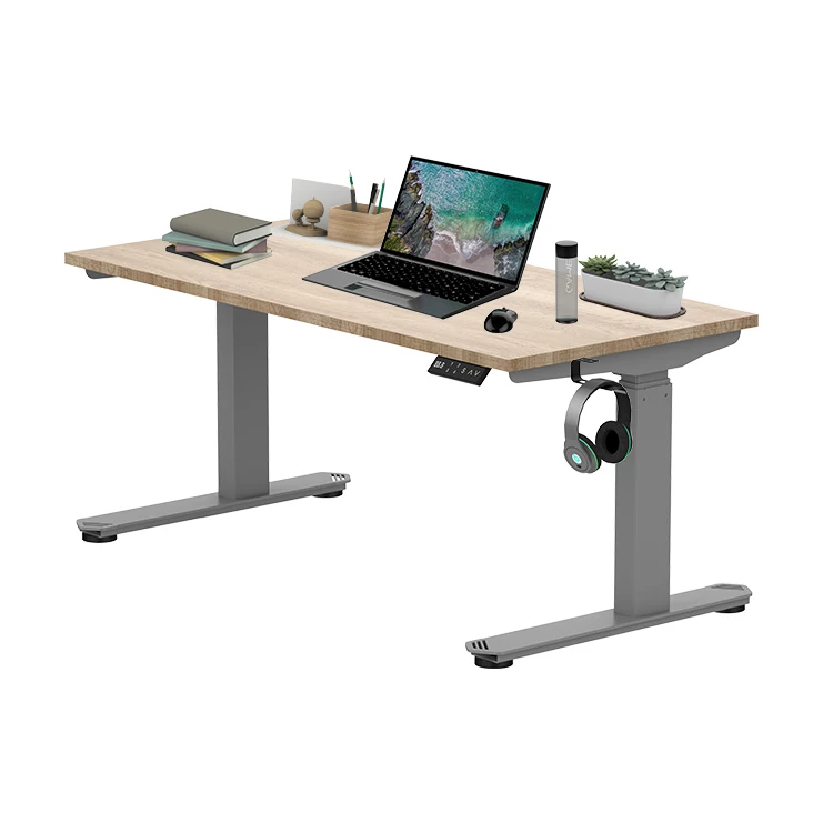 

2026 New Electronic Table Standing Computer Desk Dual Motor Office Home Electric Adjustable Height Sit Stand Tables Frame