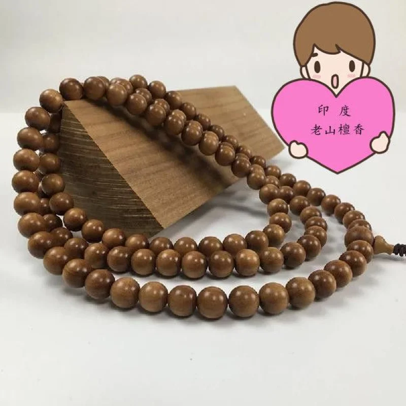 bracelet-en-bois-de-santal-ancien-materiau-vintage-des-annees-1980-bois-noir-108-perles-de-priere-bouddhistes-accessoire-culturel-unisexe