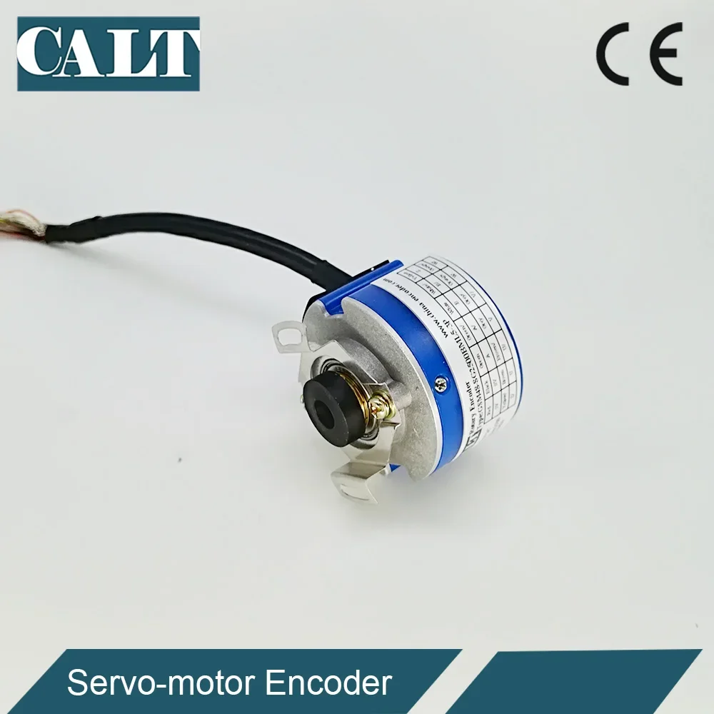 

NEW 48mm Outer Dia 2500 Pulse 4 Pairs Motor Pole DC Servo Motor Encoder with Cable